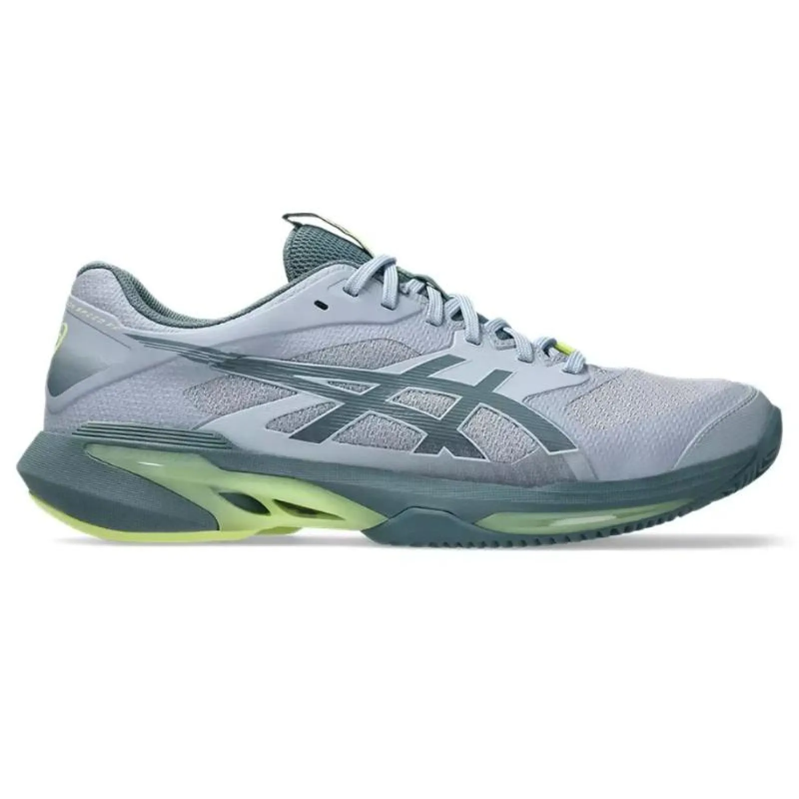 Scarpe Asics Solution Speed FF 4 Clay Grigio Verde - immagine 2
