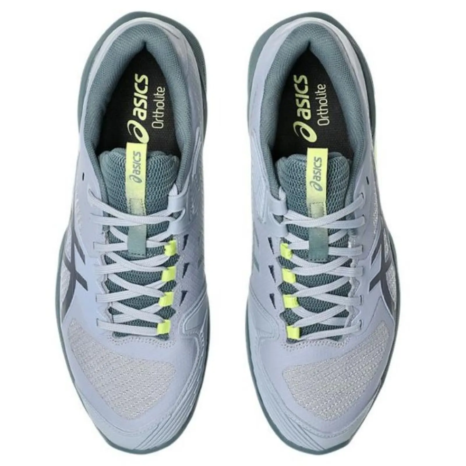 Scarpe Asics Solution Speed FF 4 Clay Grigio Verde - immagine 4