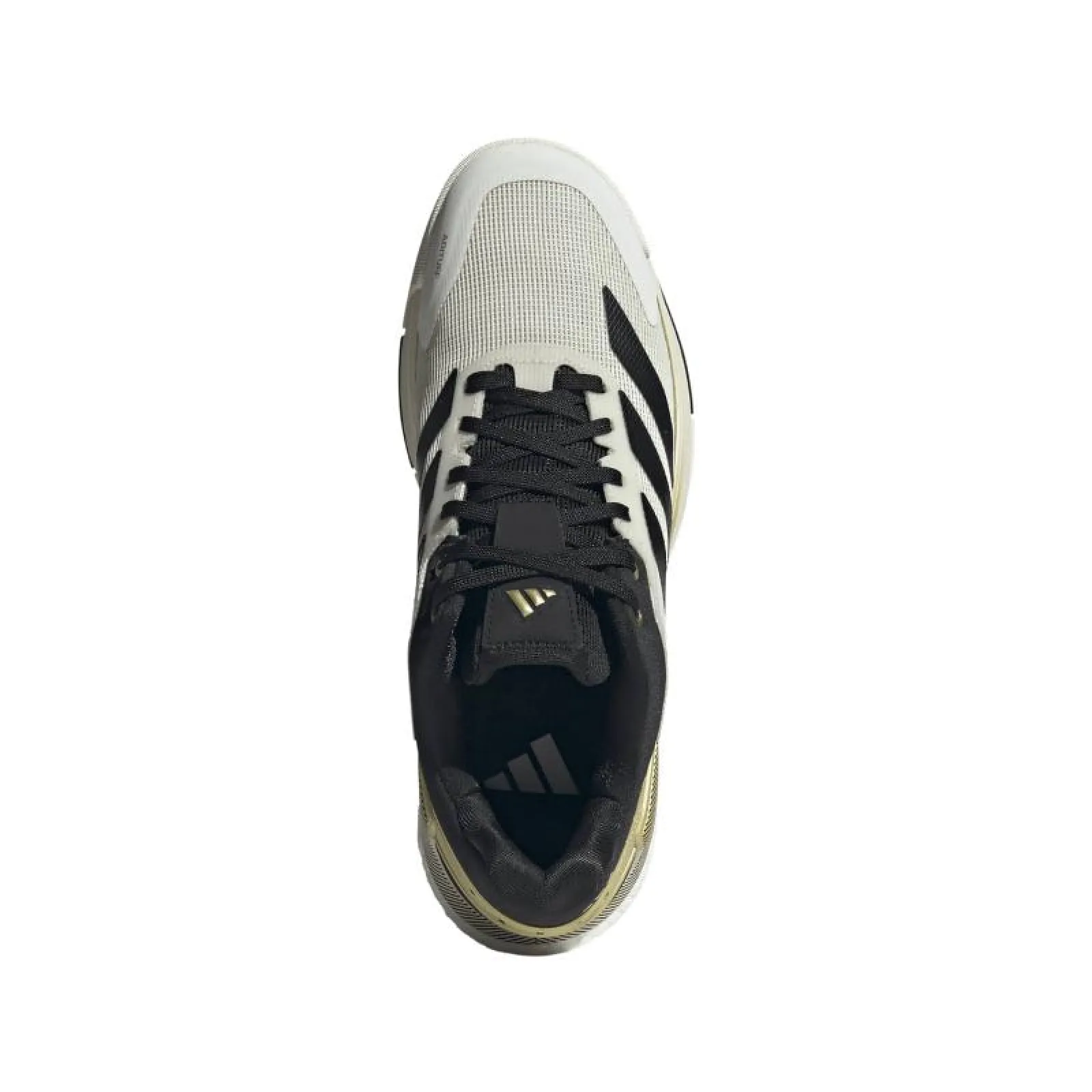 Scarpe Adidas Crazyquick Boost Padel Bianco Nero Oro - immagine 6