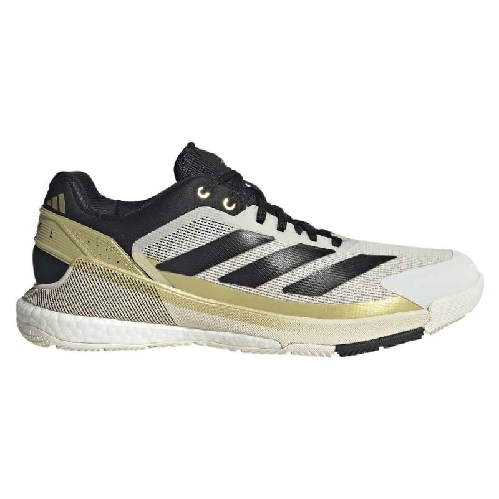 Scarpe Adidas Crazyquick Boost Padel Bianco Nero Oro