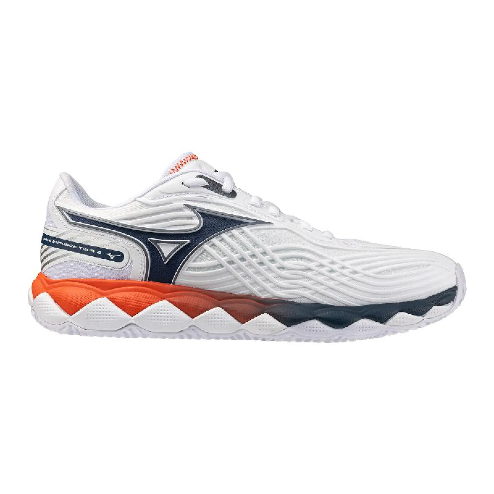Scarpe Mizuno Wave Enforce Tour 2 Clay Bianco