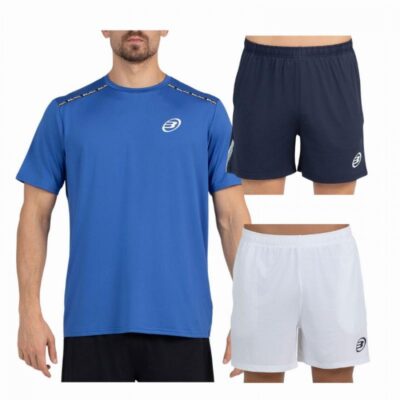 Completo Bullpadel Adventure Performance Blu Marino + Short