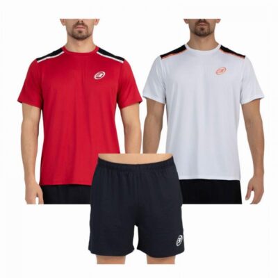 Completo Bullpadel Adventure Performance Nero + Maglietta