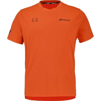 Maglietta Babolat Crew Neck Tee Lebron Arancione