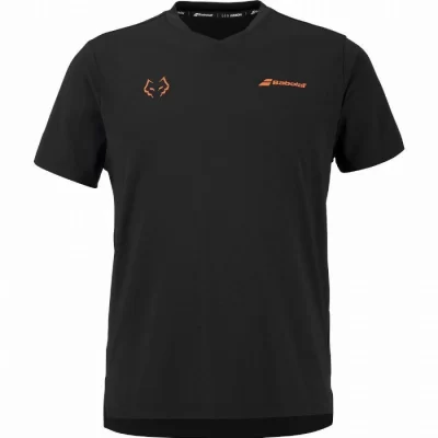 Maglietta Babolat Crew Neck Tee Lebron Nero