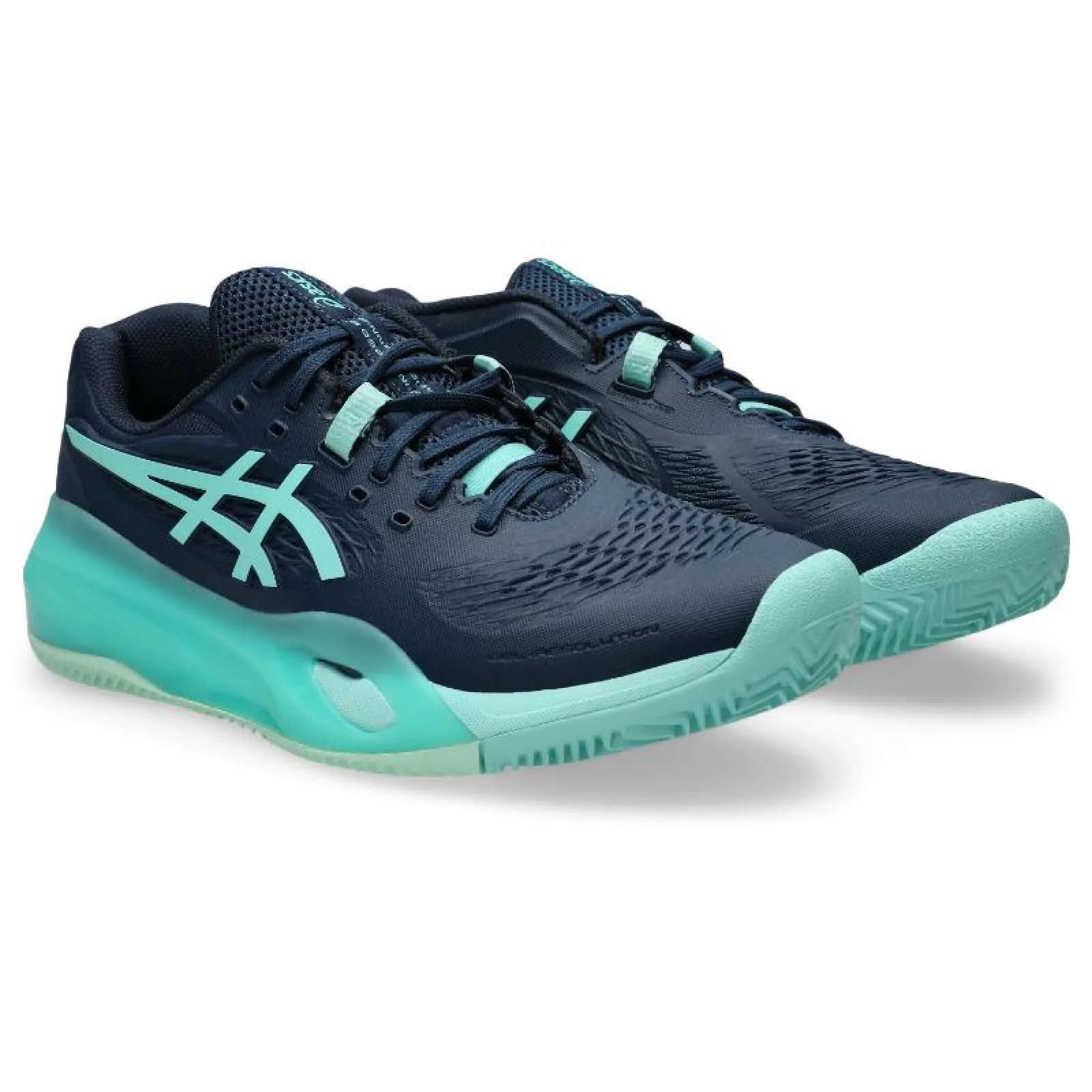 Scarpe Asics Gel Resolution X Clay Blu Menta - immagine 4