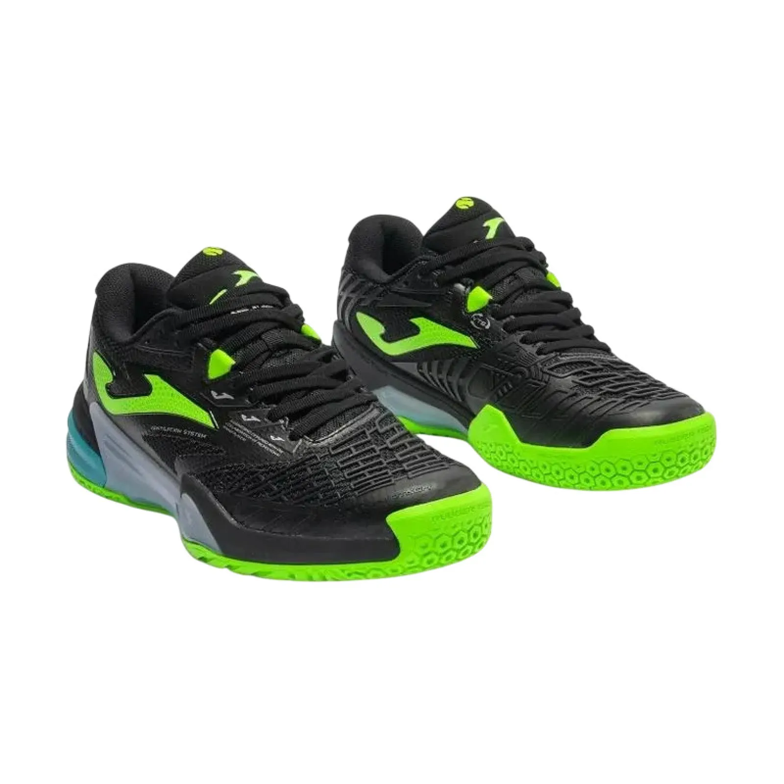 Scarpe Joma Roland 2601 Nero Giallo Fluor - immagine 3