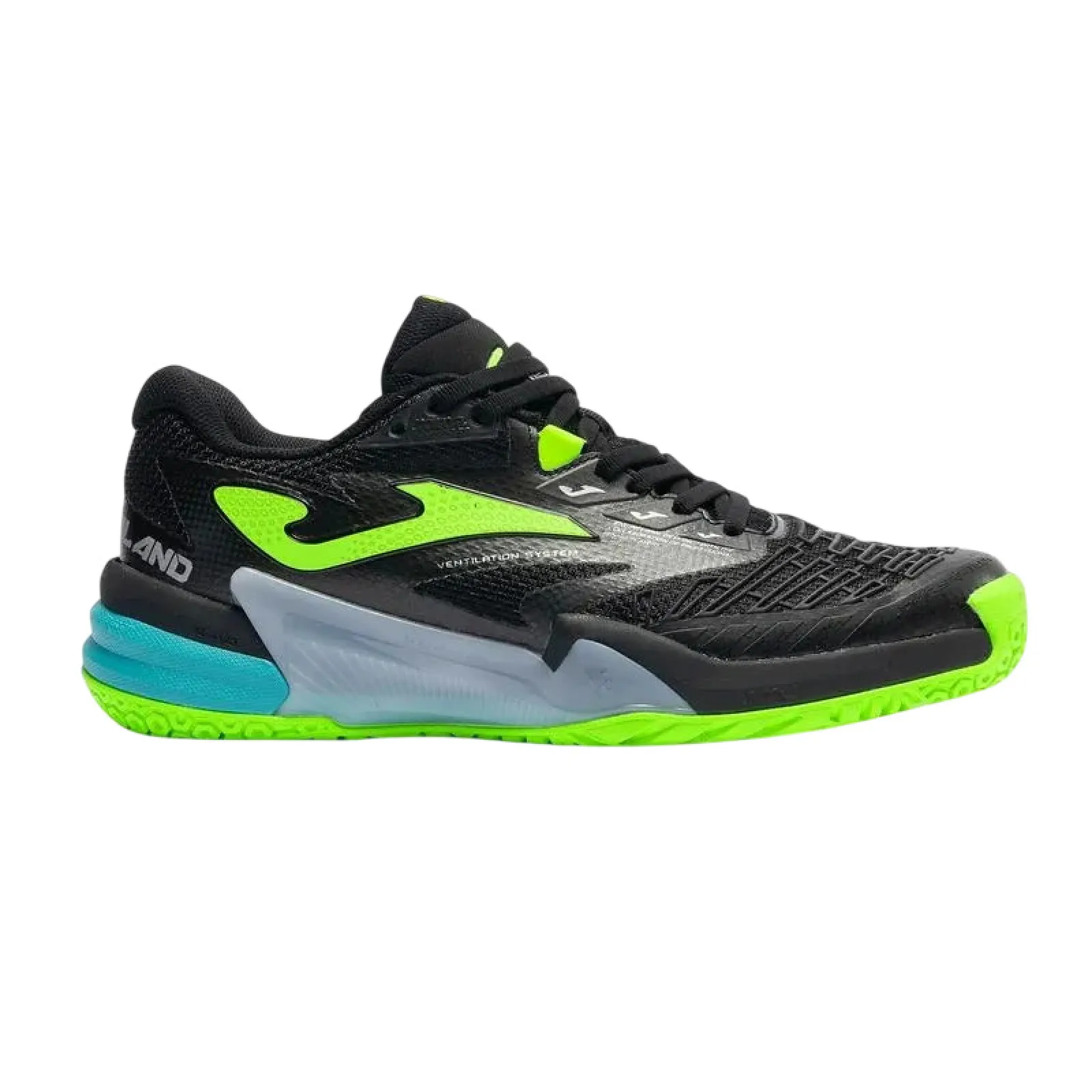 Scarpe Joma Roland 2601 Nero Giallo Fluor
