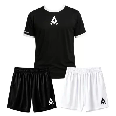 Completo Pack Alacran Wild Maglietta Nero + 2x Pantaloncino