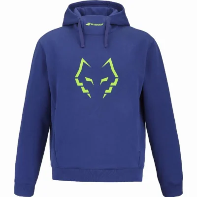 Felpa Babolat Hood Sweat Juan Lebron Blu