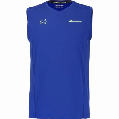 Maglietta Smanicata Babolat Muscle Tank Lebron Blu