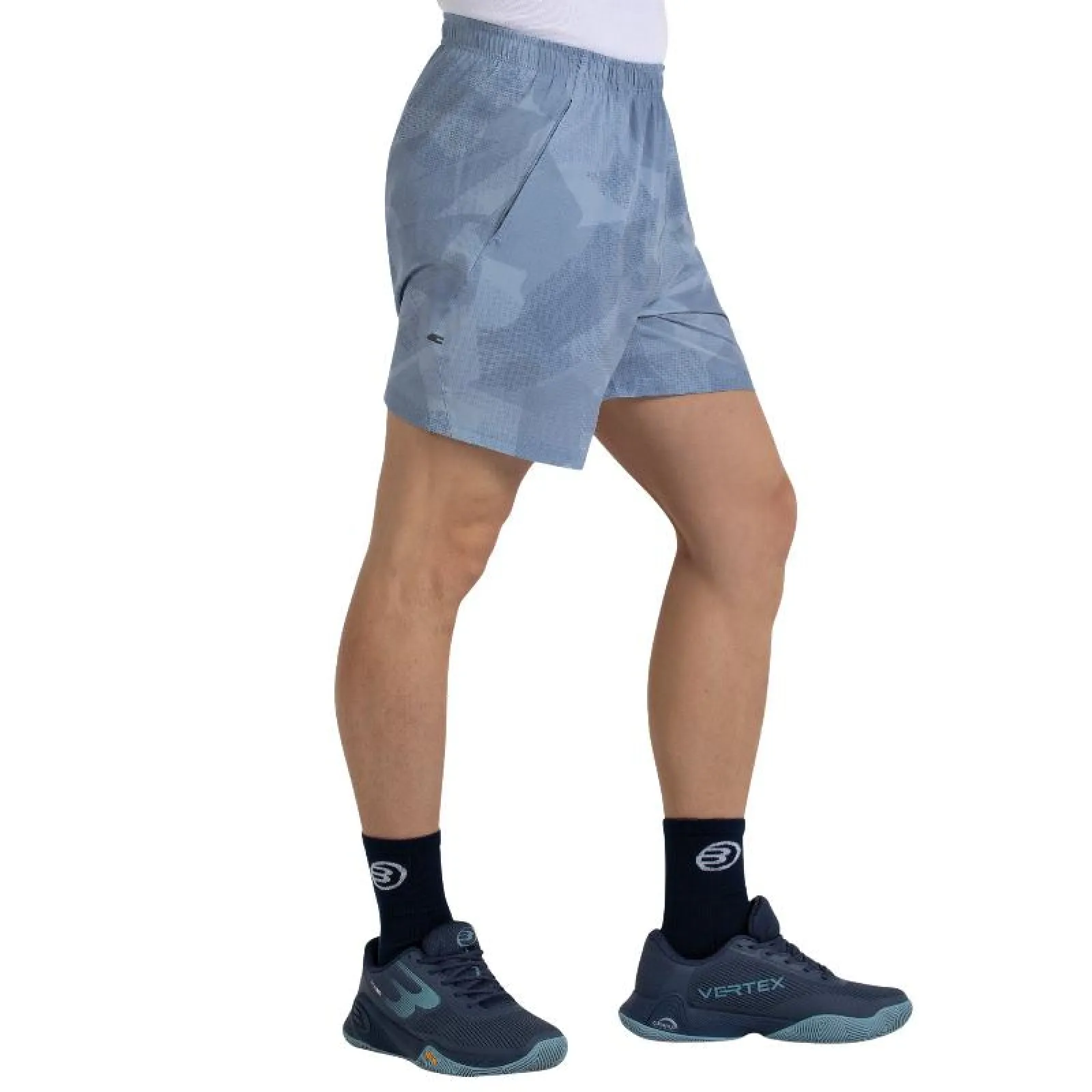 Pantaloncini Bullpadel Morel Blu Acciaio - immagine 3