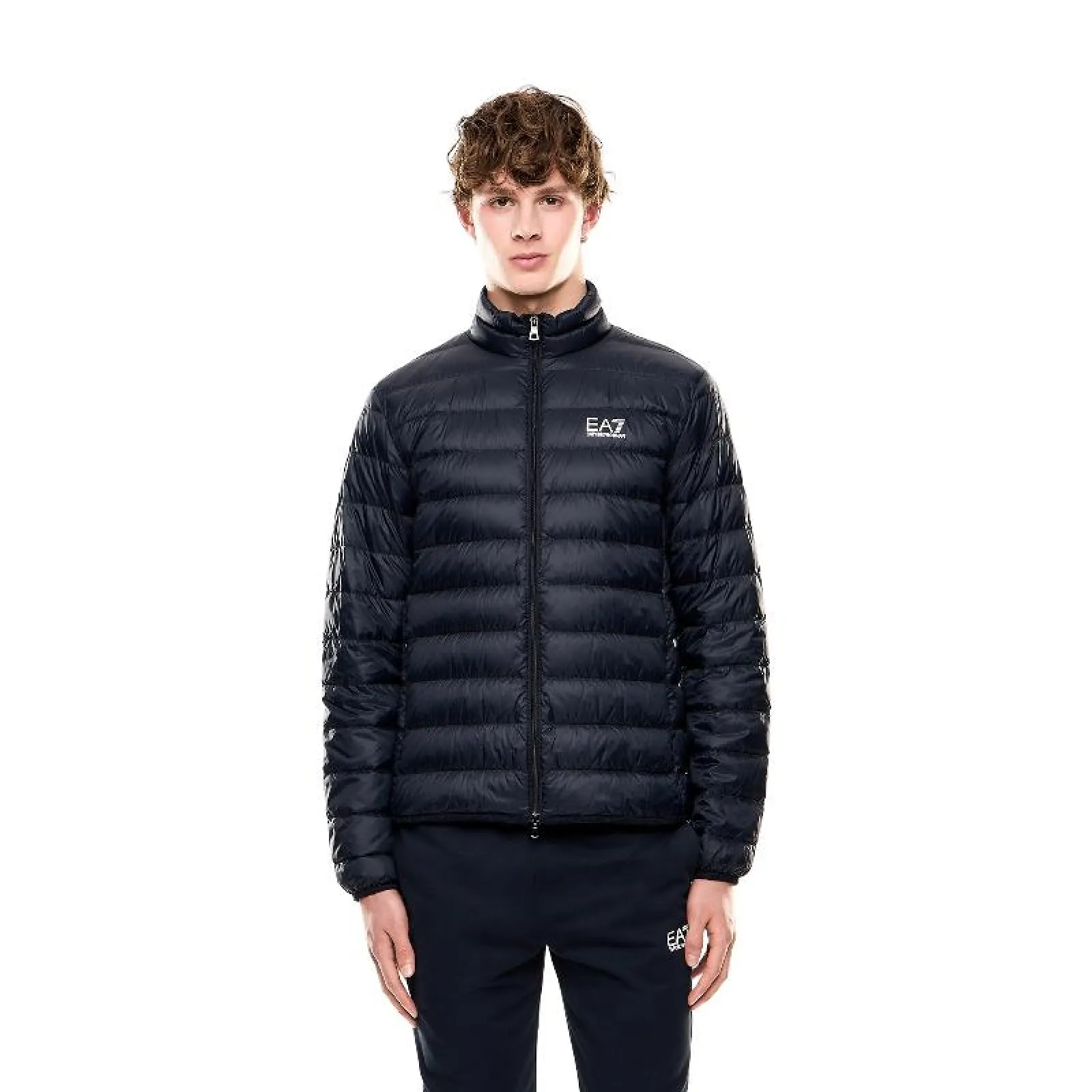 Giacca Piumino Armani EA7 Core Identity Blu - immagine 3