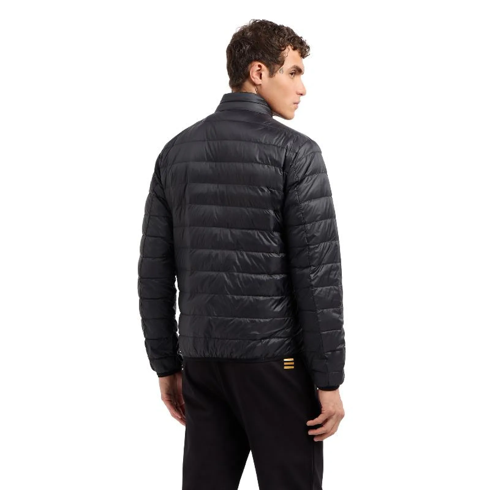 Giacca Piumino Armani EA7 Core Identity Nero Oro - immagine 2
