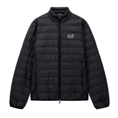 Giacca Piumino Armani EA7 Core Identity Nero Oro